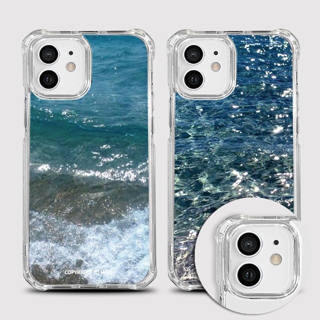 [범퍼젤리 바다야] 휴대폰케이스 에어팟케이스